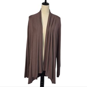 Athleta Pranayama Restore Wrap Nirvana Fabric Brown Sz Large Athleisure Yoga